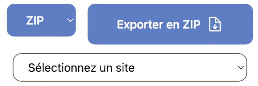 Export ZIP